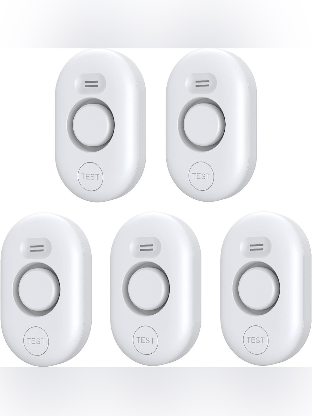 5 Pack Water Leak Detectors For Home, 100dB Water Sensor Alarm